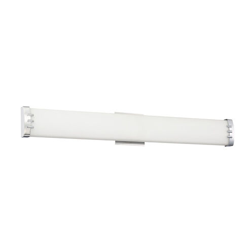 Naro LED 30.6 inch Chrome Vanity Light Wall Light