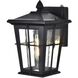 Bodine 1 Light 11.5 inch Black Outdoor Wall Sconce