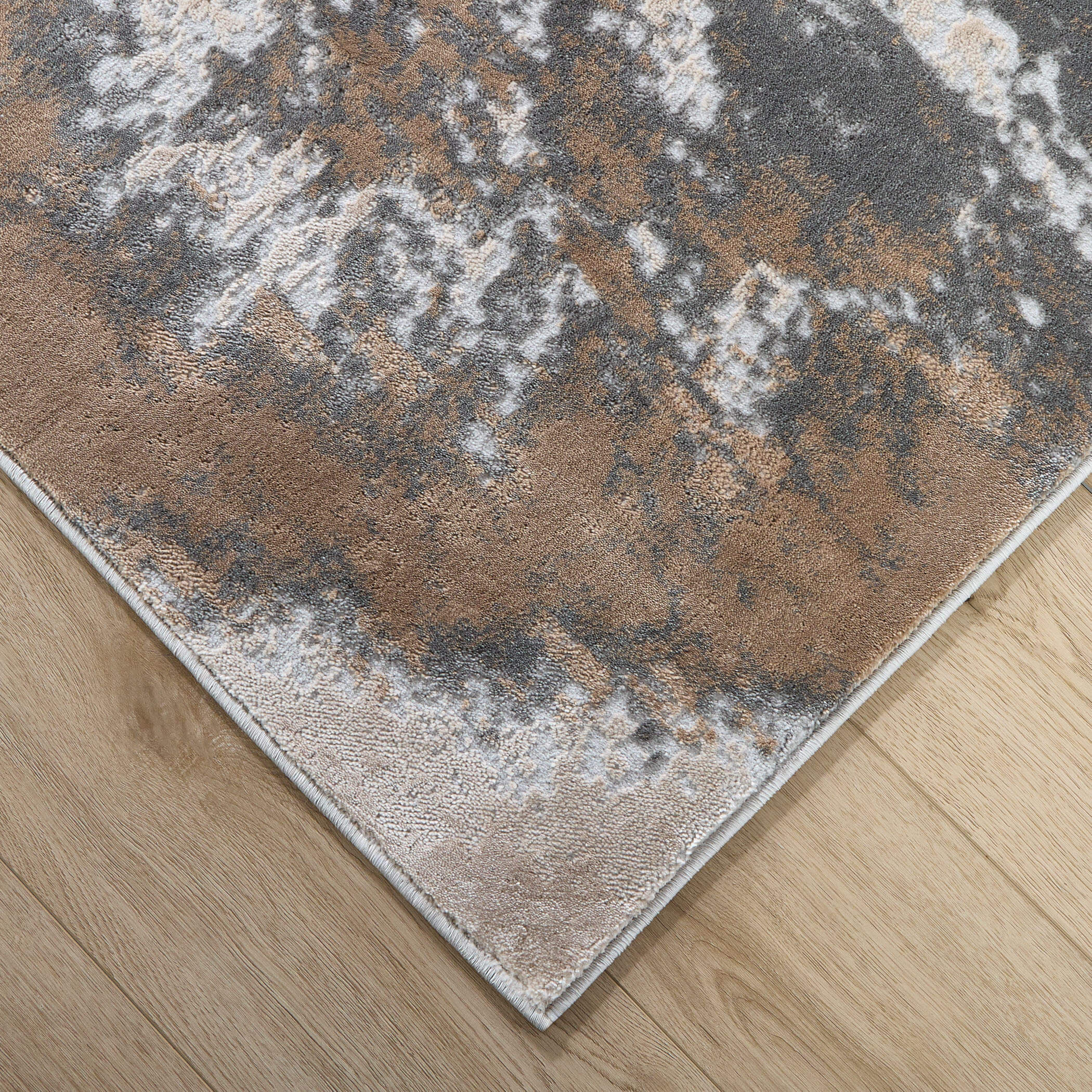 Besni 90 X 63 inch Earth Tones Rug in 5 x 7