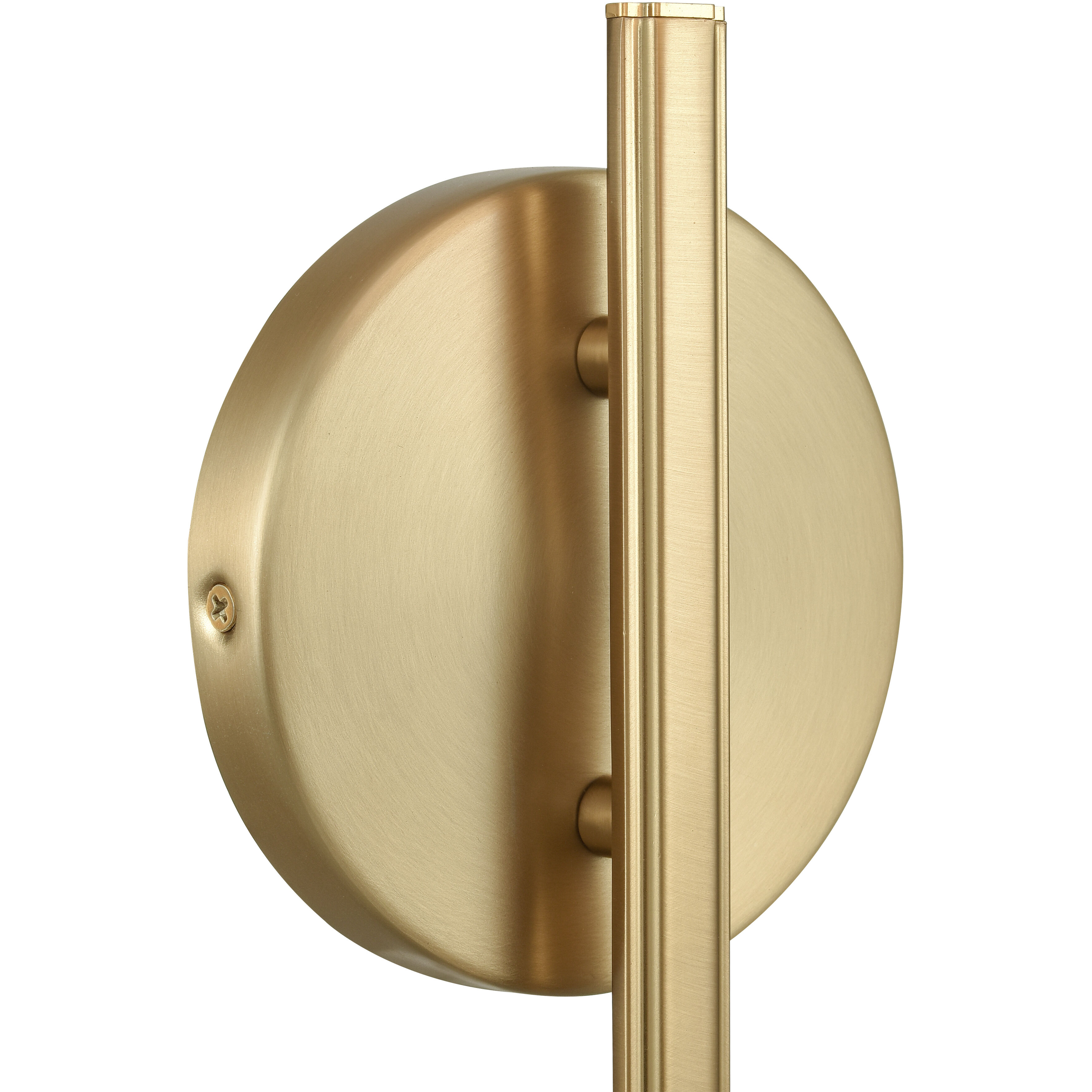 Caroline 1 Light 9 inch Brushed Gold Vanity Light Wall Light