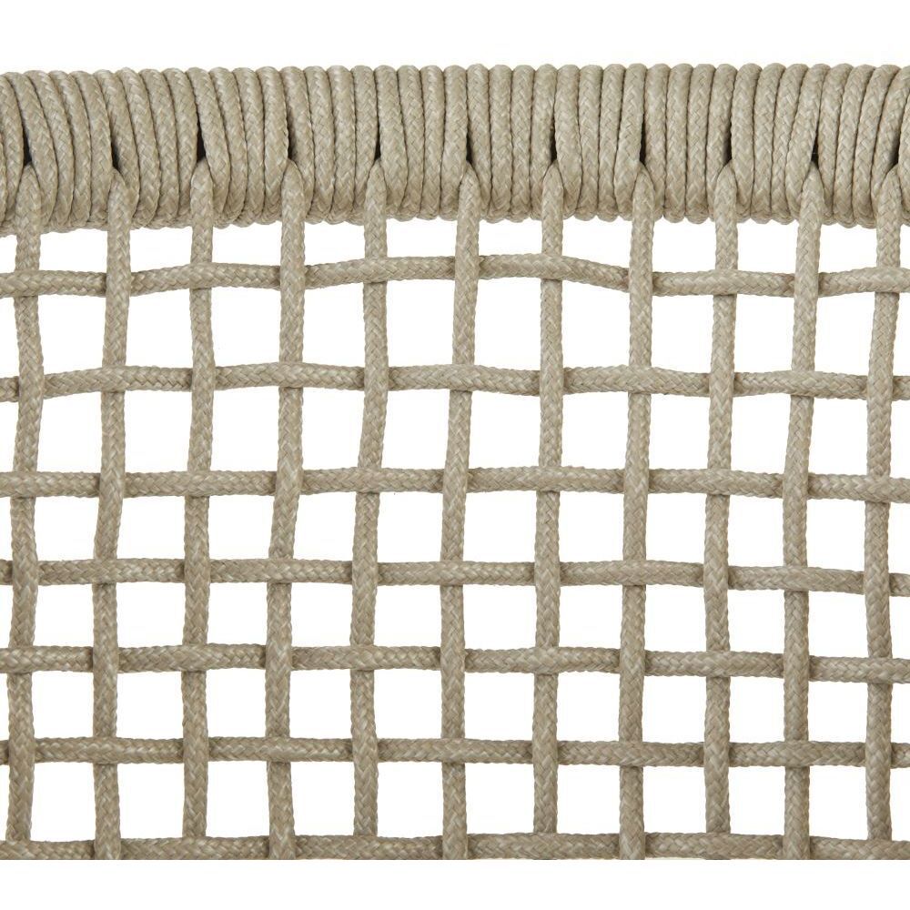 Enzo Buff and Blackened Bronze Outdoor Dining Chair