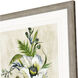 Florals Collection Green Framed Art
