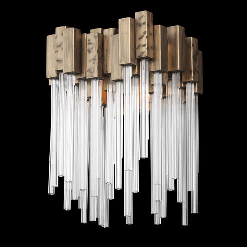 Matrix Wall Sconce Wall Light in Havana Gold