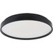 Tambourine LED 13 inch Black Flush Mount Ceiling Light