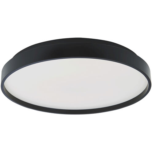 Tambourine LED 13 inch Black Flush Mount Ceiling Light