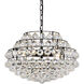 Savannah 5 Light 20 inch Black Pendant Ceiling Light