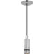 Mick De Giulio Sottile LED 3 inch Polished Stainless Steel Line-Voltage Pendant Ceiling Light