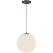 Marco LED 11.88 inch Black Pendant Ceiling Light