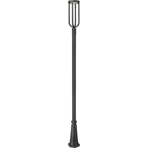Leland LED 117.75 inch Sand Black Outdoor Post Mounted Fixture