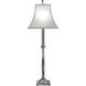 Ellie 29 inch 150 watt Antique Nickel Buffet Lamp Portable Light, Square