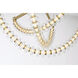 Pearl LED 28 inch Legacy Brass Flush Mount Ceiling Light