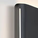 Ponta LED 13 inch Black ADA Sconce Wall Light
