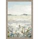 Grass Valley Green and Blue and White Framed Art