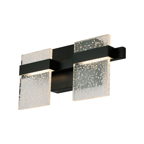 Madrona LED 15 inch Black Bath Vanity Wall Light