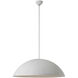 Kelly Wearstler Utopia LED 30 inch Plaster White Sculpted Pendant Ceiling Light
