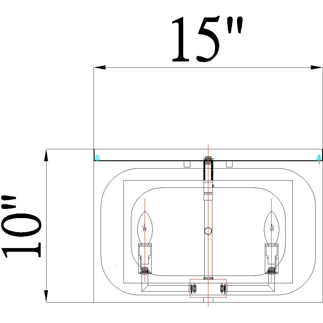 Easton 4 Light 15 inch Rubbed Brass Flush Mount Ceiling Light
