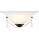 Priscilla 1 Light 12 inch Matte Black Wall Sconce Wall Light