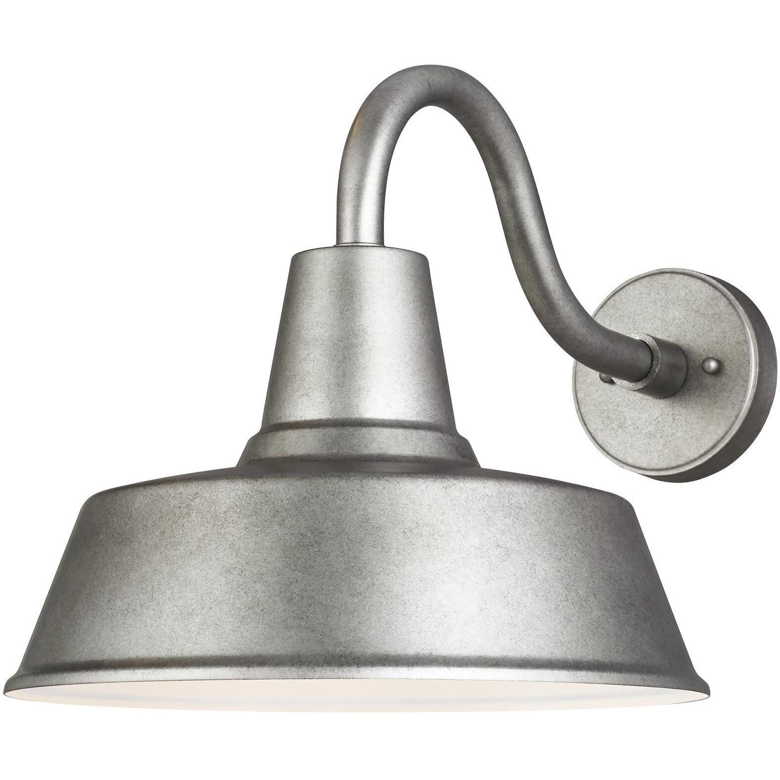 Sean Lavin Barn Light 1 Light 13.5 inch Weathered Pewter Outdoor Wall Lantern