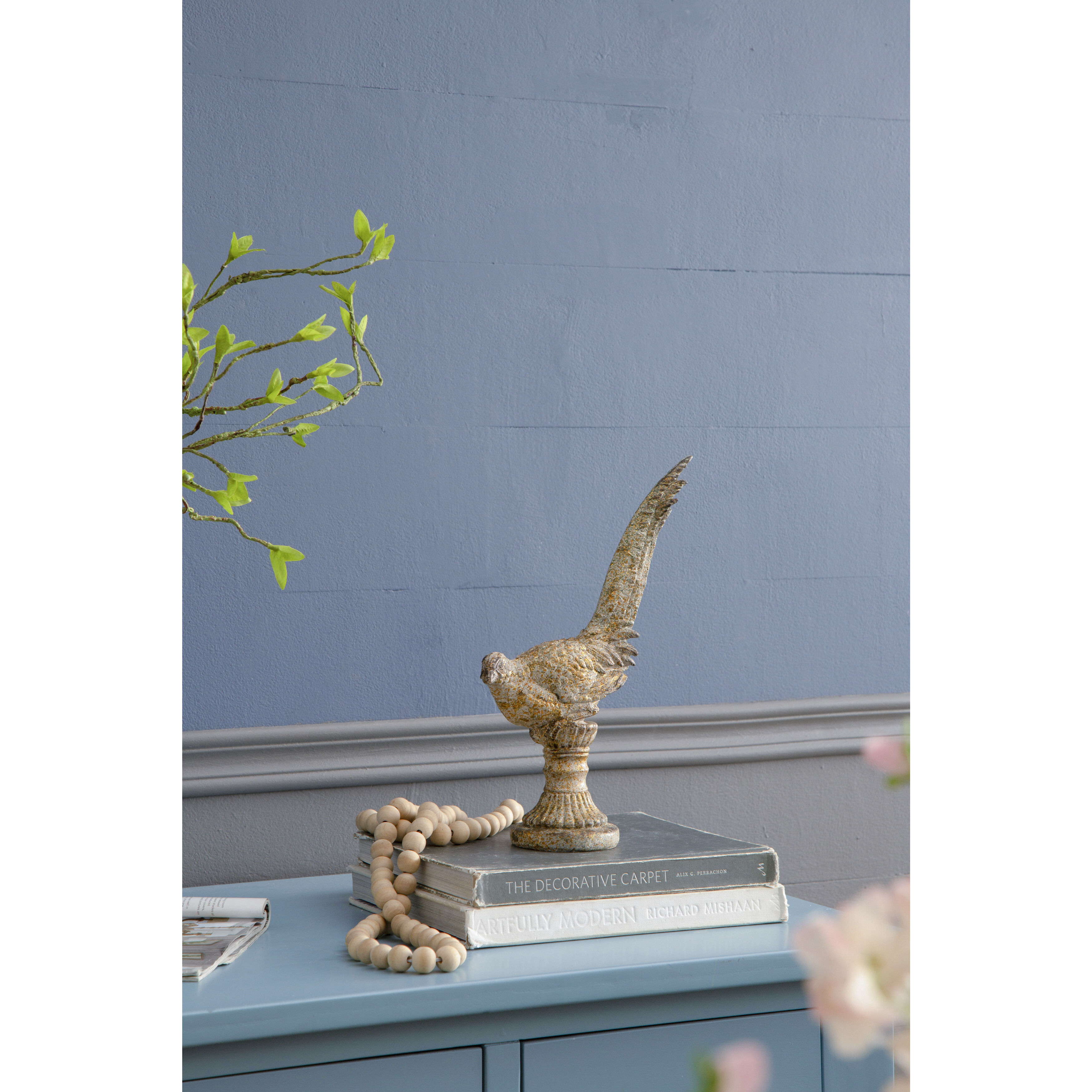 Anita Gray and Gold Figurine