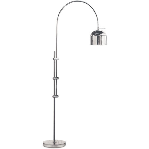 Regina Andrew Arc 84 inch 100.00 watt Polished Nickel Floor Lamp Portable Light 14-1003PN - Open Box