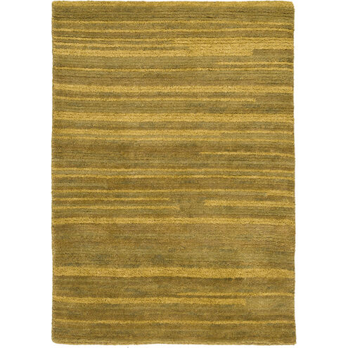 Gradience 36 X 24 inch Olive, Dark Green Rug