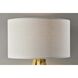 Director 60.25 inch 150.00 watt Antique Brass Floor Lamp Portable Light