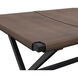 Elon Vintage Cognac Leather Bench