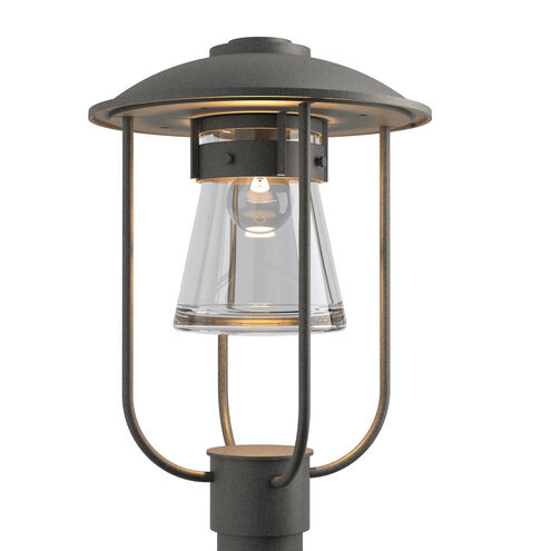 Erlenmeyer 1 Light 17.1 inch Coastal Natural Iron Outdoor Post Light