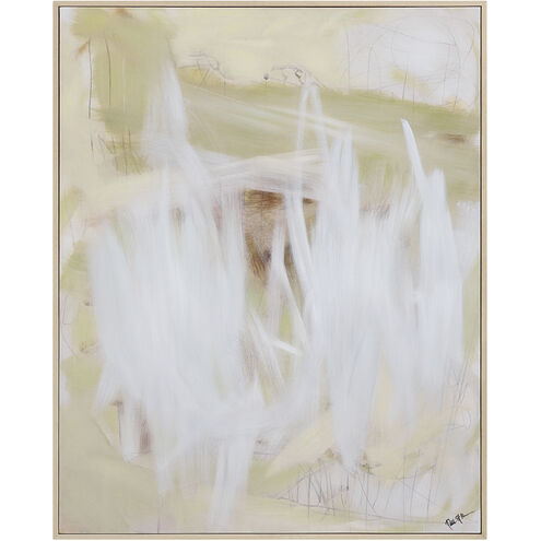 Bonnet White/Beige/Yellow Canvas Art