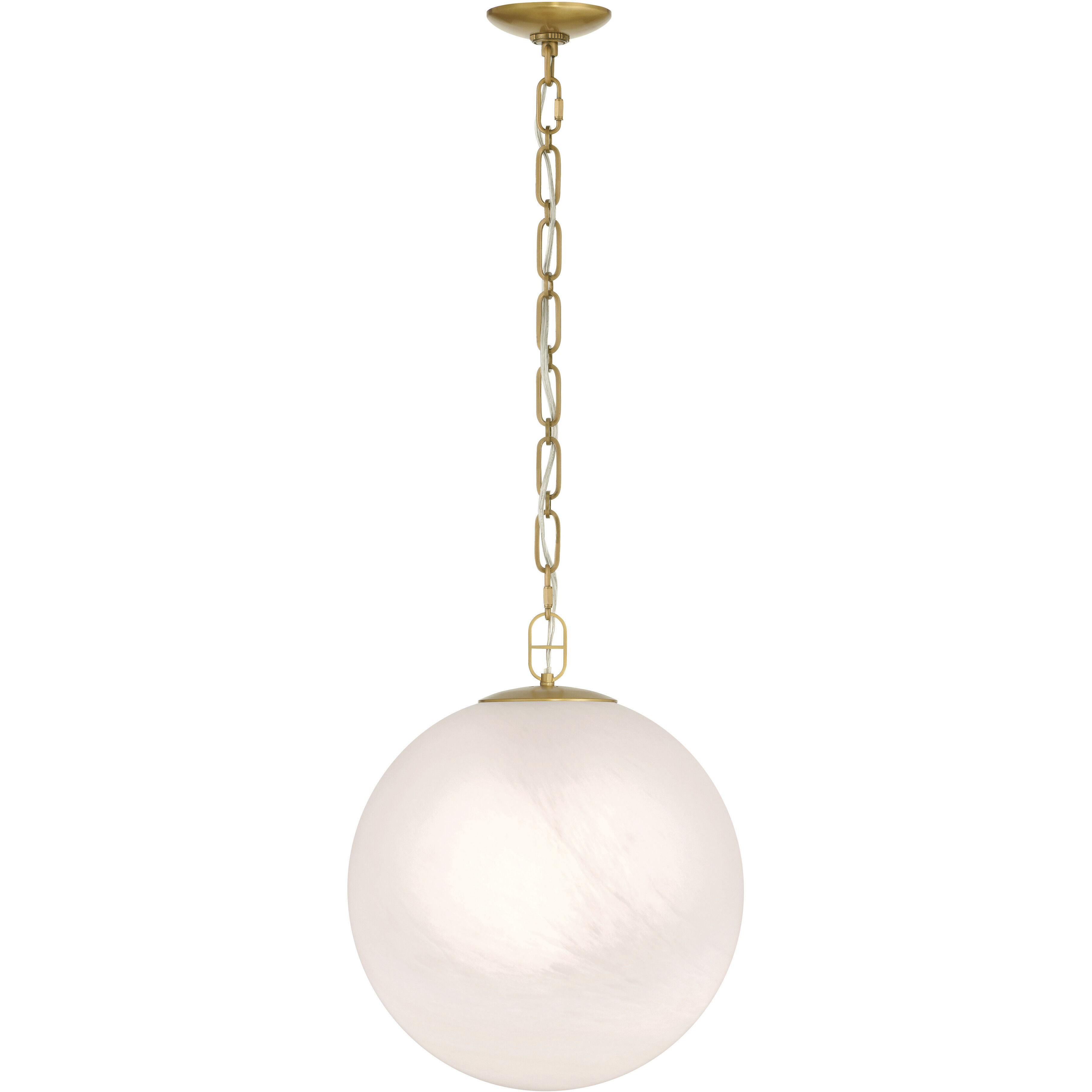 Marbelle 1 Light 15.75 inch Legacy Brass Pendant Ceiling Light