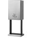 Luxe Satin Nickel Tabletop Touchless Hand Sanitizer Dispenser