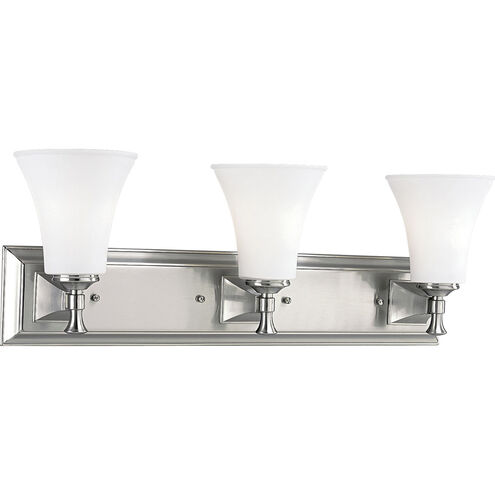 Fairfield 3 Light 25 inch Brushed Nickel Bath Vanity Wall Light