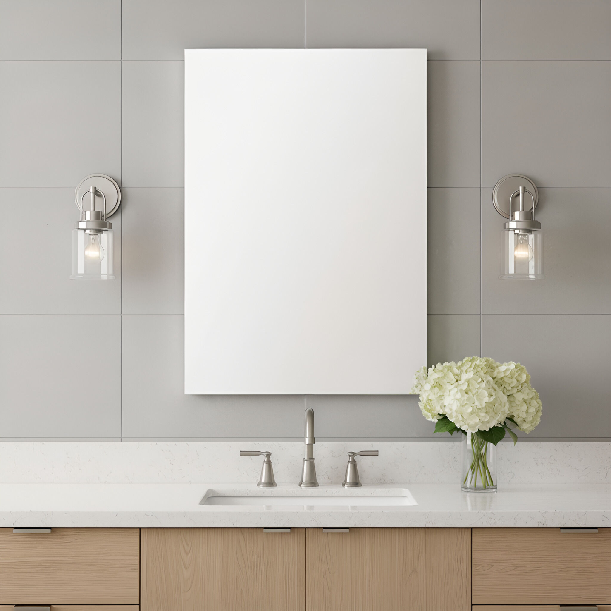 Anders 1 Light 4.75 inch Brushed Nickel Bath Vanity Wall Light