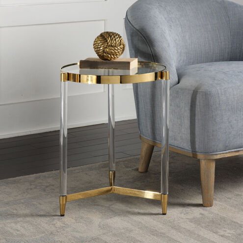 Kellen 21 X 16 inch Stainless Steel End Table