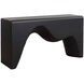 Montanus 62 X 32.5 inch Black Outdoor Console Table