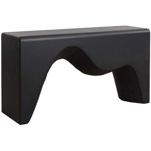 Montanus 62 X 32.5 inch Black Outdoor Console Table