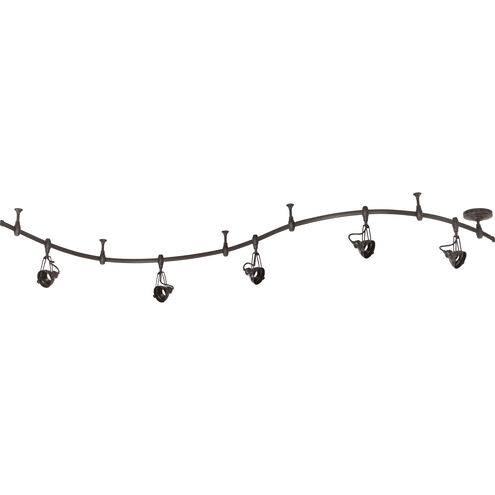 Centerstage 5 Light 120V Western Bronze Track Light Ceiling Light