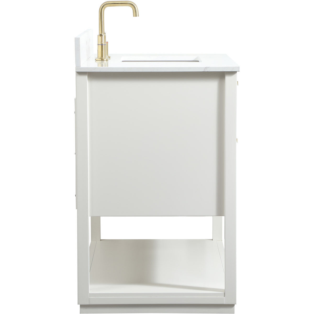 Larkin 42 X 22 X 34 inch White Vanity Sink Set