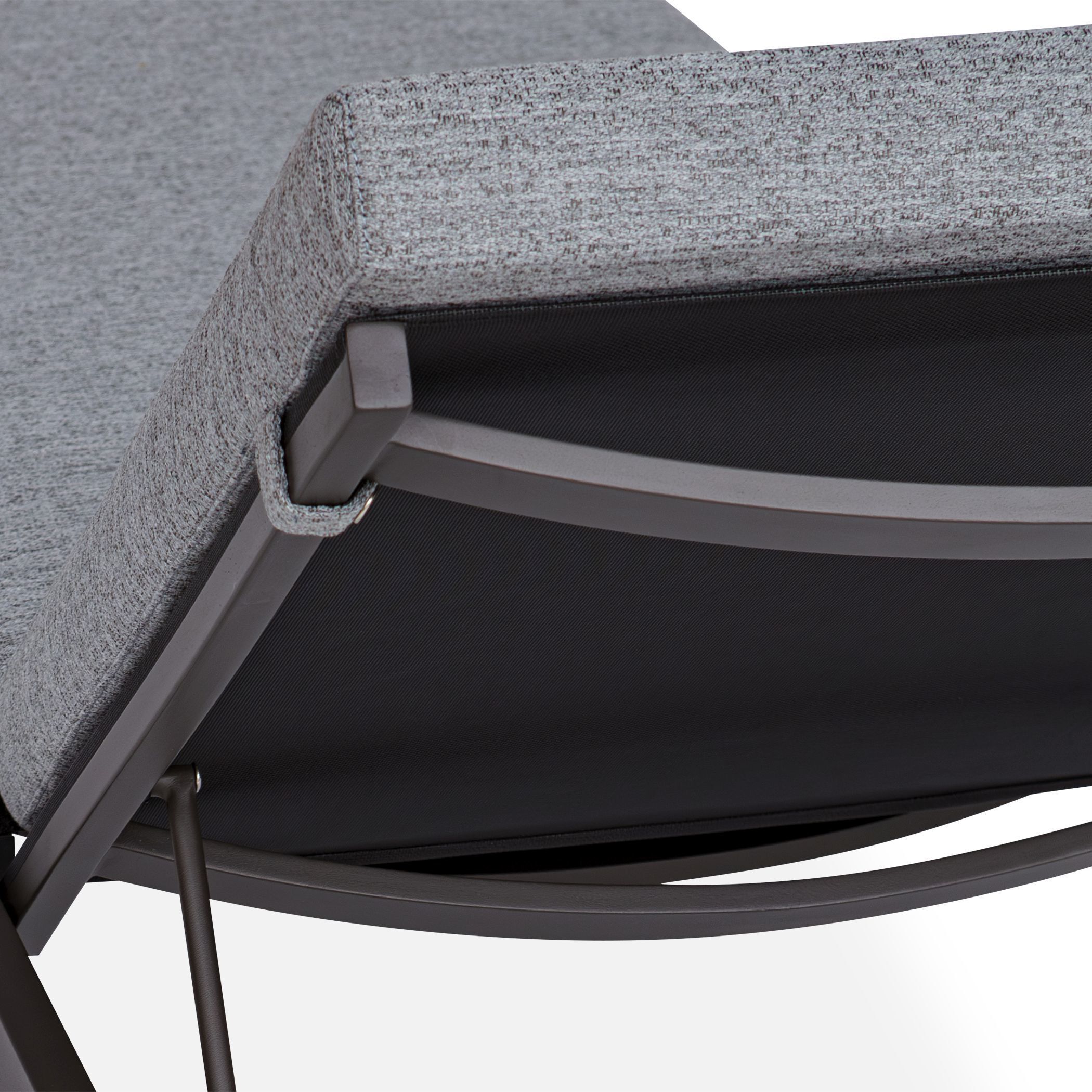 Bea Java Black Outdoor Pool Chaise