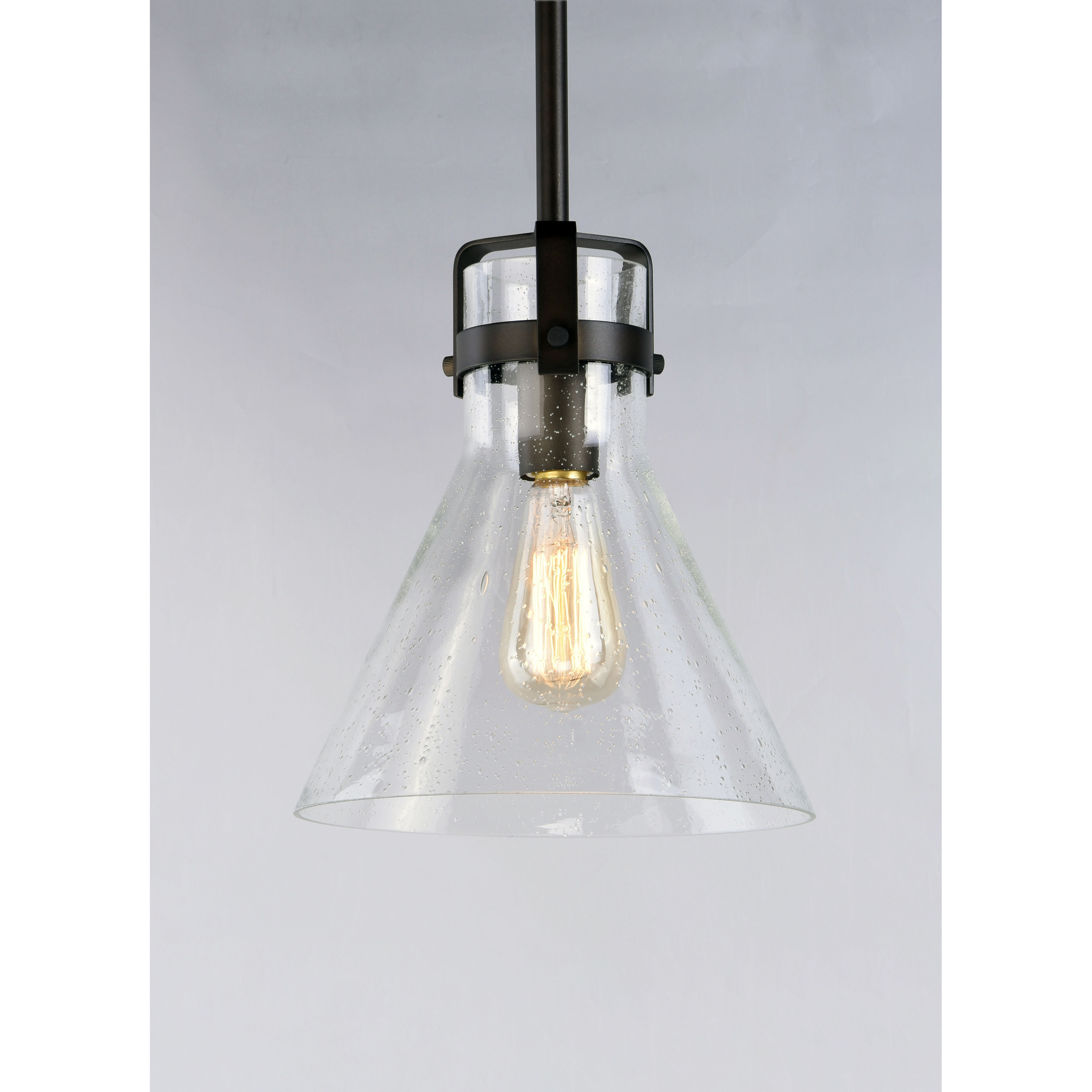 Seafarer 1 Light 10 inch Oil Rubbed Bronze Single Pendant Ceiling Light in Medium Base