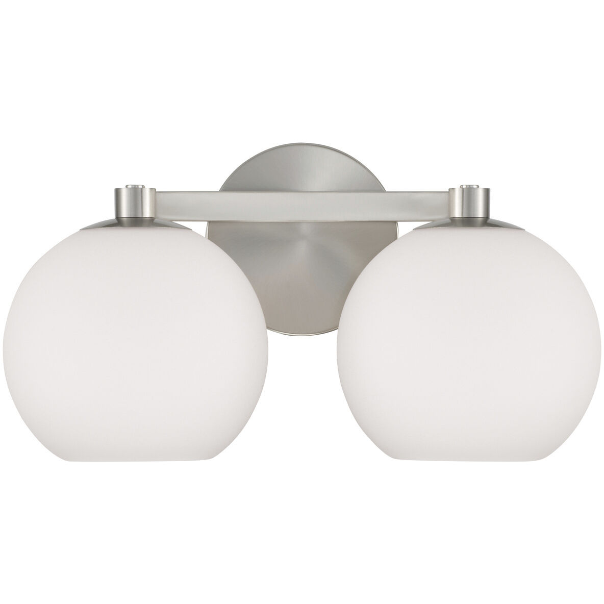 Ansley 2 Light 14.75 inch Brushed Nickel Vanity Light Wall Light