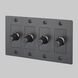 4G 100-120 Smoked Bronze Dimmer Switch, LED
