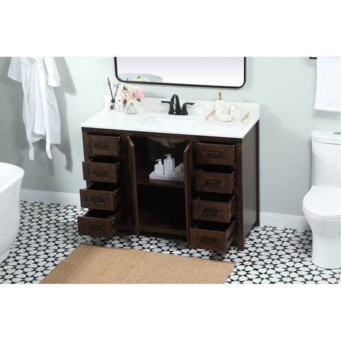 Grant 48 X 19 X 34 inch Expresso Vanity Sink Set