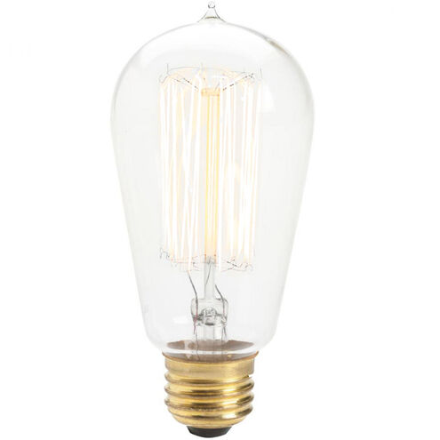 Edison Incandescent Type A E26 60 watt Light Bulb, Small, Pack of 3