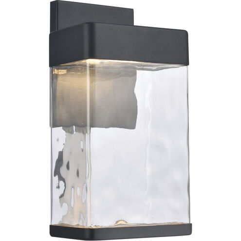 Cornice LED 13.5 inch Charcoal Black Outdoor Wall Sconce