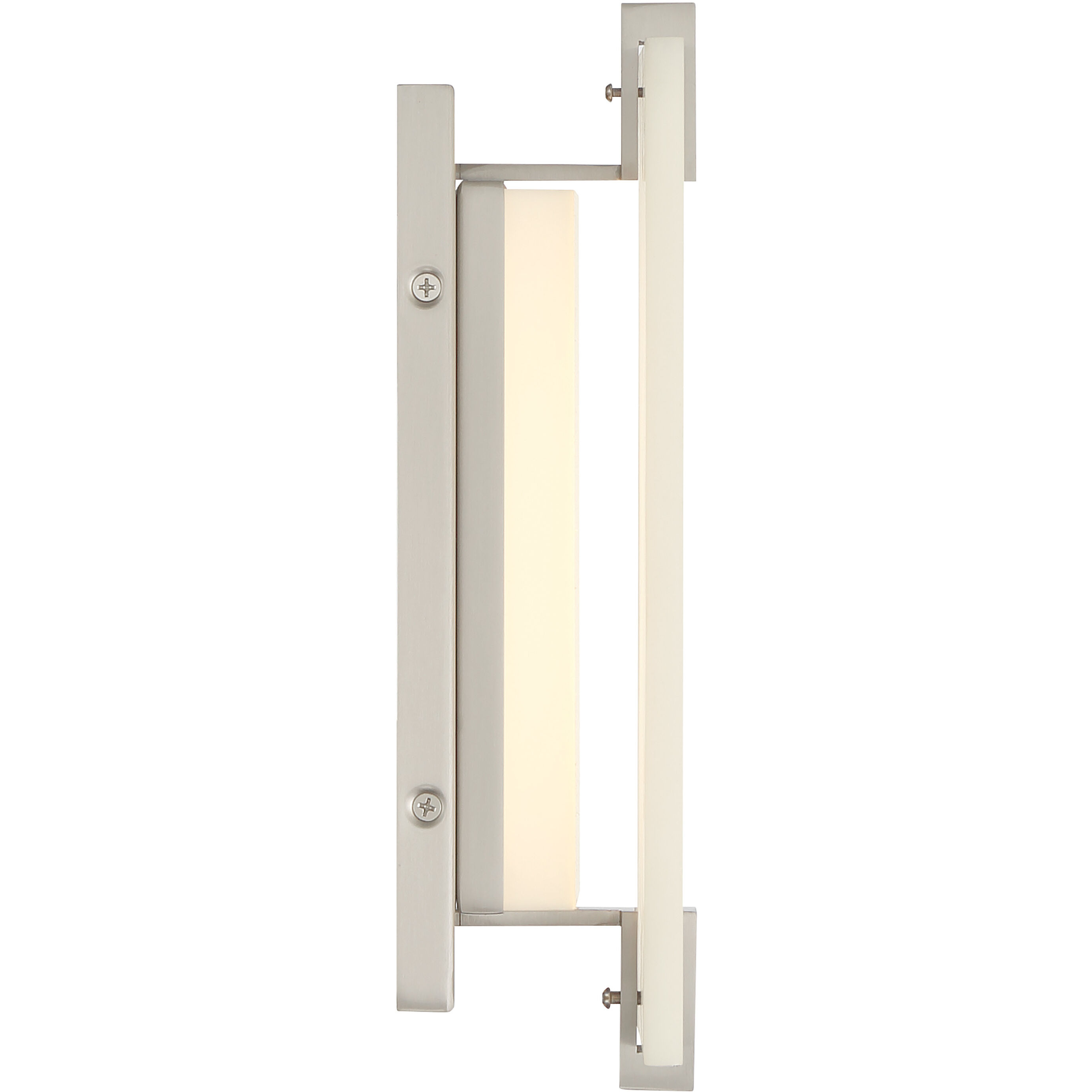 Aizen LED 6 inch Brushed Nickel Wall Sconce Wall Light