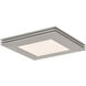 Sloane LED 15 inch Satin Nickel Flush Mount Ceiling Light