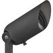Lumacore Hardy Island 12v 3 watt Brass Satin Black Landscape Spot Light