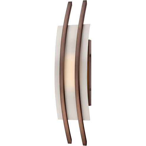 Trax LED 7 inch Hazel Bronze ADA Wall Sconce Wall Light