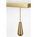 Christiane Lemieux Cleor 7 inch Burnished Brass Bath Vanity Wall Light
